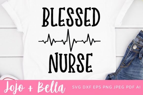 Blessed Nurse SVG: Graphics for Crafts & Blogs