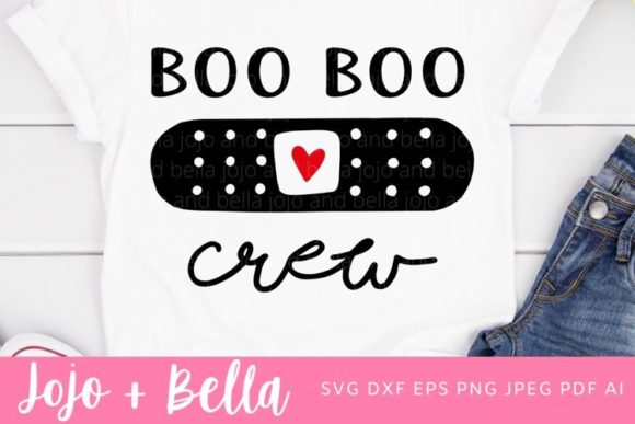 Boo Boo Crew SVG: Nurse Graphics for Crafts