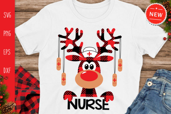 Christmas Nurse SVG: Crafts & Graphics