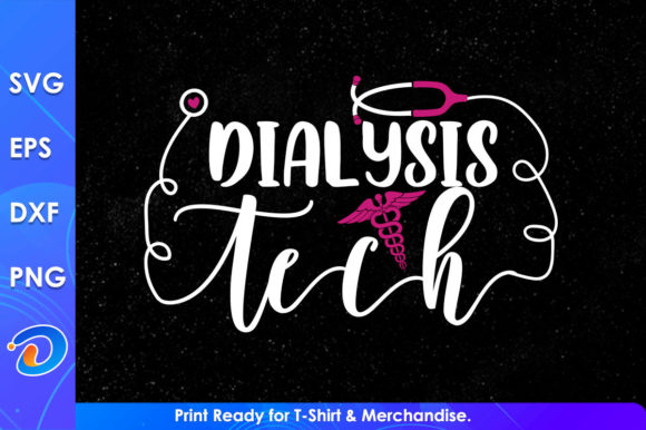 Dialysis Tech Nurse SVG: Graphics for Crafts