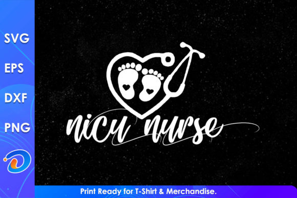 NICU Nurse SVG: Graphics for Crafts