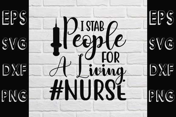 Review: Nurse SVG Design – I Stab People for a Living